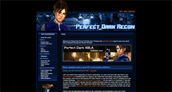 Desktop Screenshot of perfectdark.retropixel.net